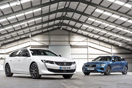 Peugeot 508 SW vs Volvo V60 twin-test