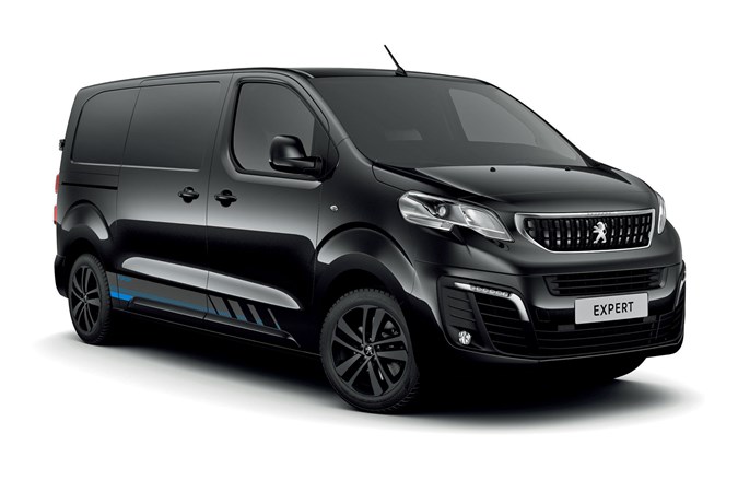 Peugeot Expert Sport Edition - front view, black, on sale 2020