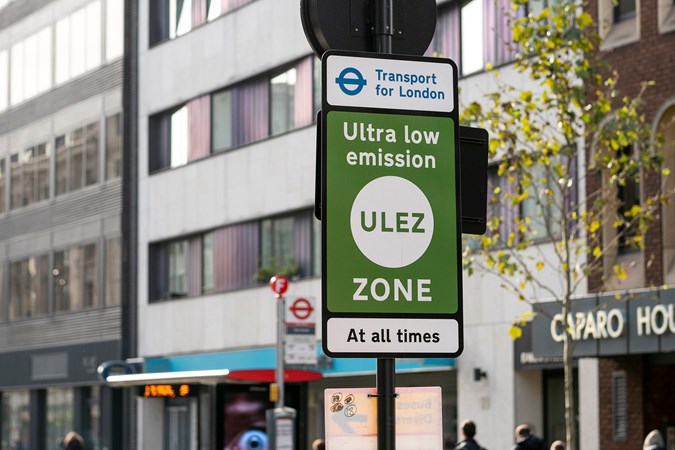 London's ULEZ is one of many city-centre zones where older cars and vans are banned, based on emissions