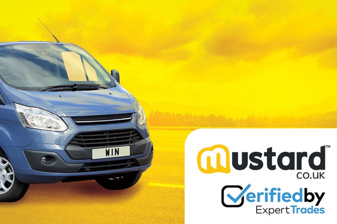 Mustard.co.uk and Verified by Trade Expert van competition