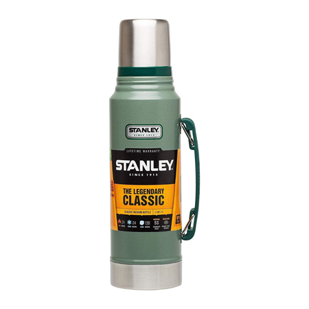 STANLEY 18-8 Stainless Steel-Double-Wall Vacuum Insulation Water Bottle