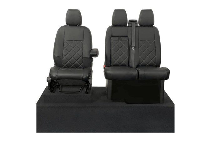 UK Custom Covers Tailored Leatherette Van Seat Covers 