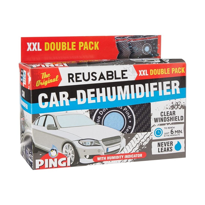 Pingi Reusable Car Dehumidifier Clear Windscreen Damp Moisture Absorbing  Bag NEW