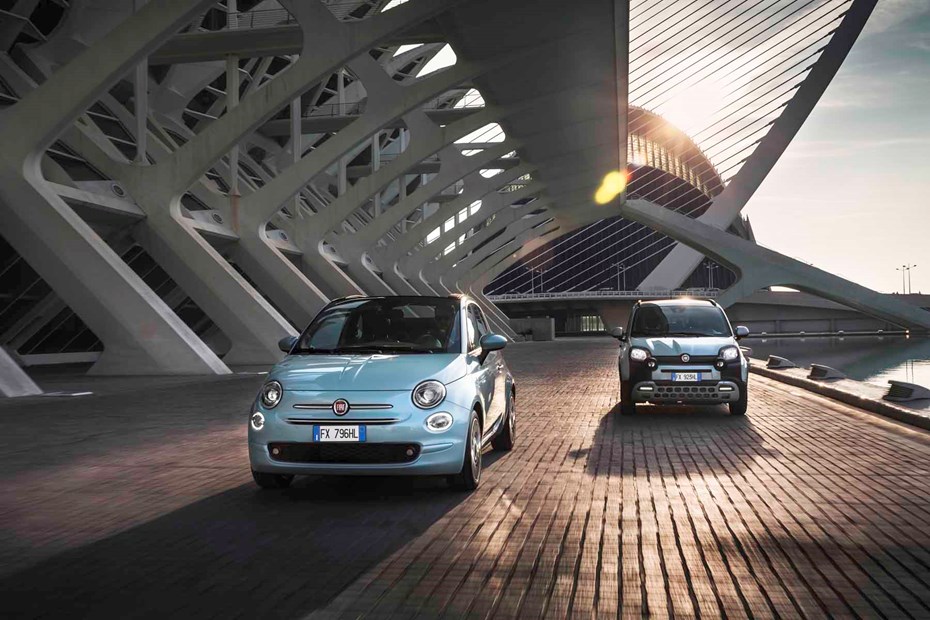 Hybrid Fiat 500 and Panda join the range