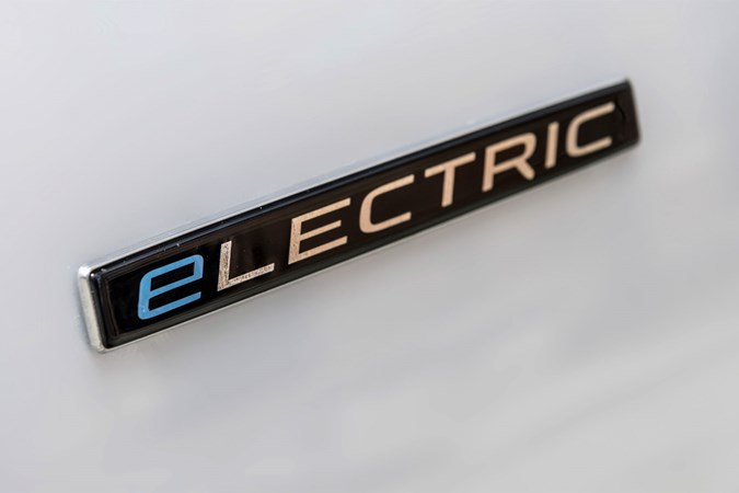 Mercedes-Benz eVito electric van, 2020, electric badge