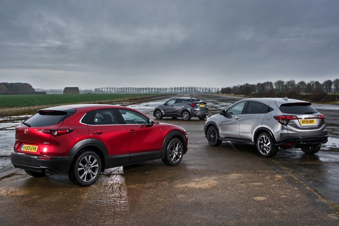 Mazda CX-30 is our pick of these crossovers, but there are better alternatives still