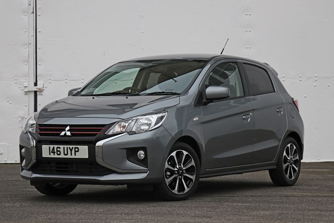 2020 Mitsubishi Mirage Design, £12,495, 1.2 80hp