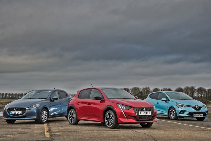 Which is the best new supermini? We test the Peugeot 208 against Renault Clio and Mazda 2