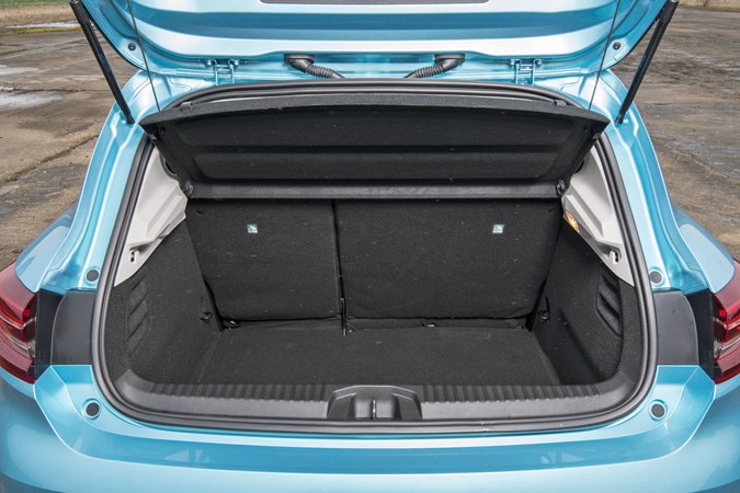 The Renault Clio (2020) has the biggest boot, but also the most restricted access