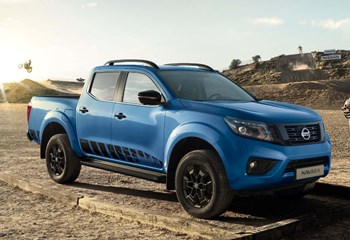 2020 blue Nissan Navara N-Guard