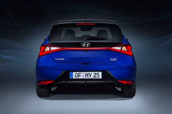 2020 Hyundai i20 rear view