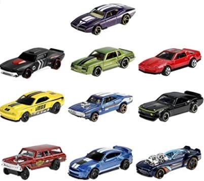 Hot Wheels Muscle Mania 10 Pack