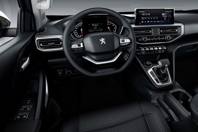 Peugeot Landtrek pickup - 2020, cab interior, dashboard, steering wheel