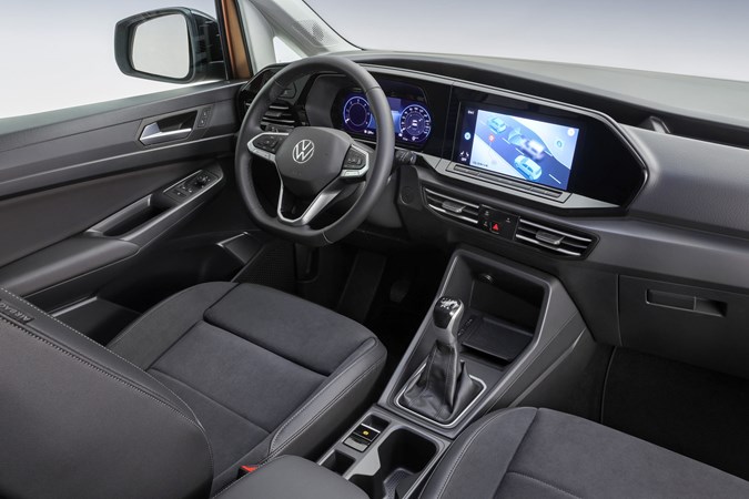 VW Caddy Life, 2020-2021, interior