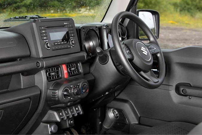 Suzuki Jimny Light Commercial Vehicle, new van commercial 4x4, steering wheel, dashboard, cabin