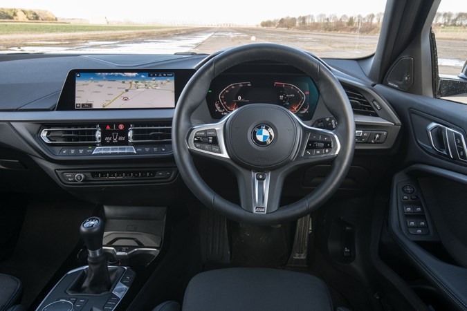 2020 BMW 1 Series M Sport interior