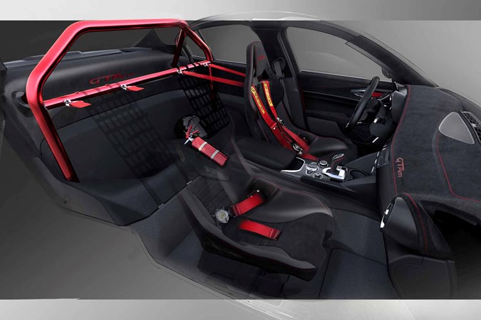 2020 Alfa Romeo Giulia GTAm interior