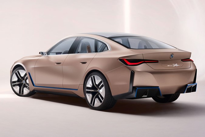BMW i4 Gran Sport (2020) concept rear view