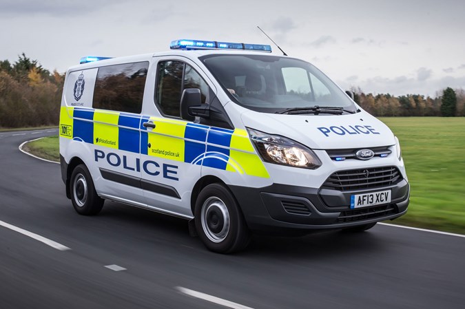 Window van speed limits - Ford Transit Custom police van