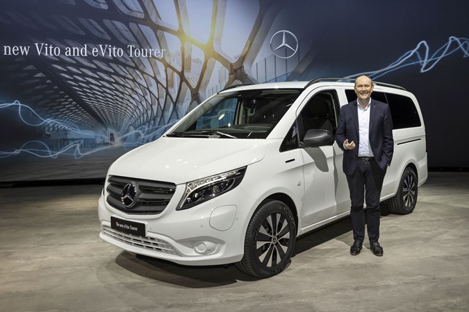 2020 Mercedes-Benz e-Vito Tourer with Marcus Breitschwerdt