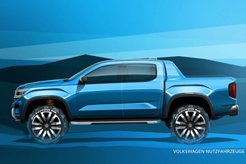 2022 Volkswagen Amarok - first official pictures of VW's next-generation pickup