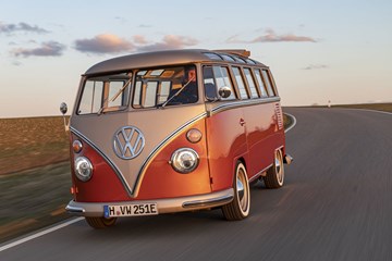 Volkswagen e-Bulli - brand new electric version of this classic VW T1 van, 2020