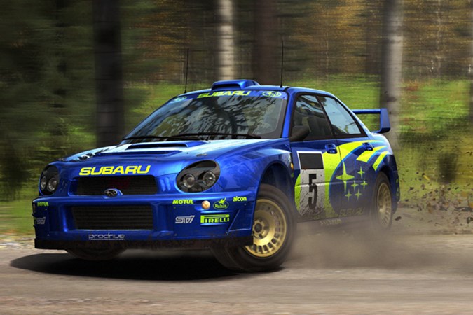 Race a Subaru Impreza through your living room with DiRT Rally