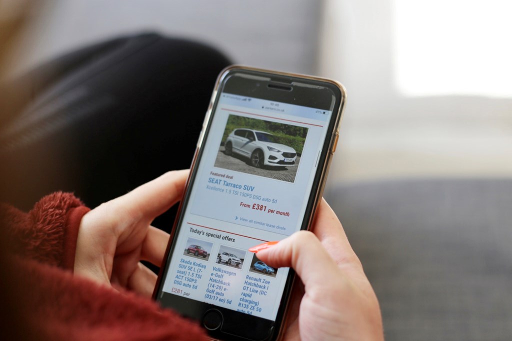 How to lease a car online