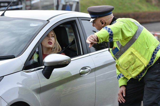 Police around the UK regularly stage crackdowns on drivers using phones.