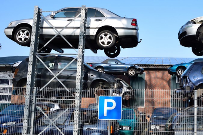 Car scrapyard