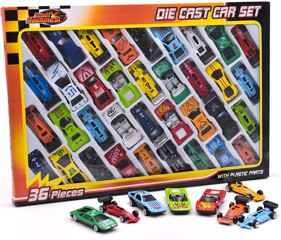 Small toy cheap car set