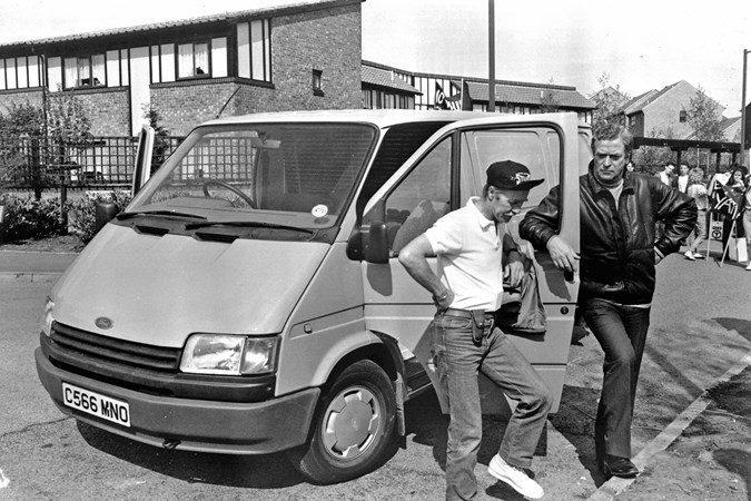 Ford Transit in The Fourth Protocol - with Michael Caine