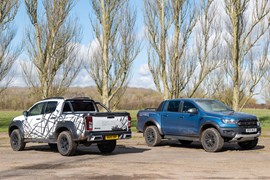 Isuzu D-Max and Ranger Raptor twin-test