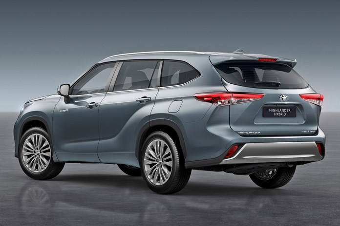 Prices confirmed for hybrid Toyota Highlander 7-seater