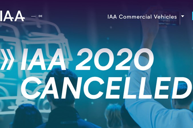 IAA CV Show 2020 cancelled
