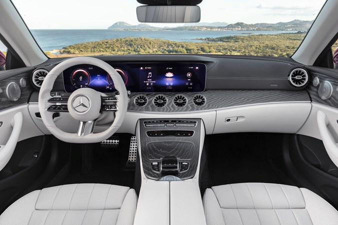 2020 Mercedes-Benz E-Class Cabriolet dashboard