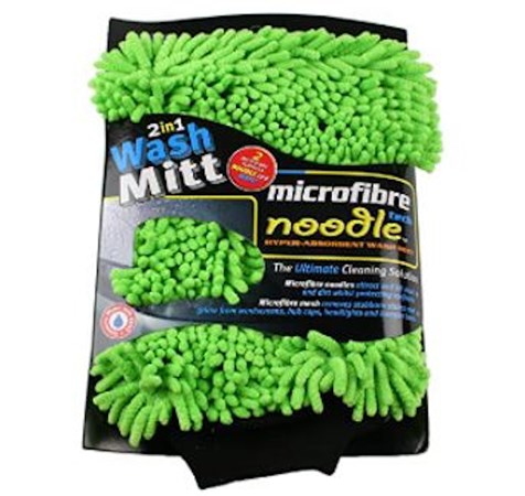 kent car care microfibre noodle wash mitt