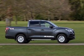 The SsangYong Musso Rhino LWB