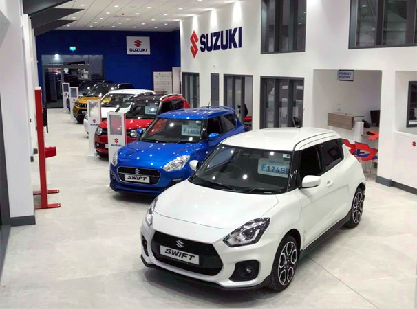 Suzuki dealer line-up - Money-saving tips for buying a new car
