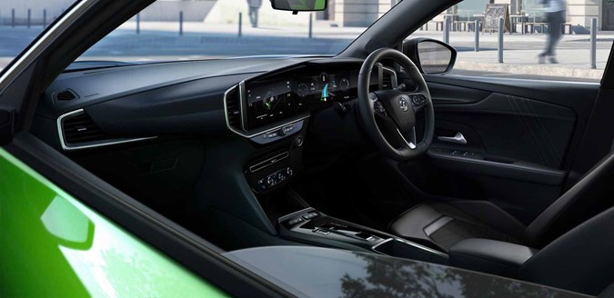 2020 Vauxhall Mokka-e SUV interior