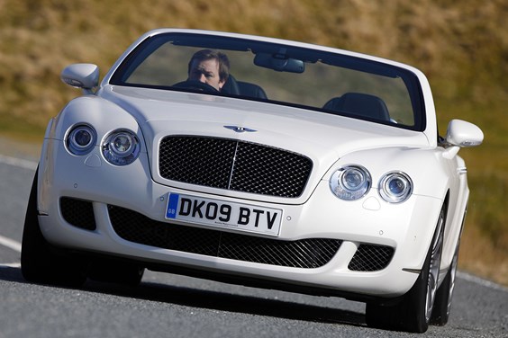 Bentley Continental GT Convertible (06-12) specifications data