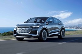 2021 Audi Q4 E-Tron Sportback front