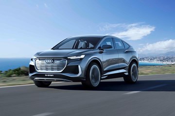 2021 Audi Q4 E-Tron Sportback front