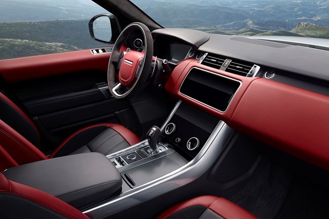 Range Rover Sport (2020) interior view