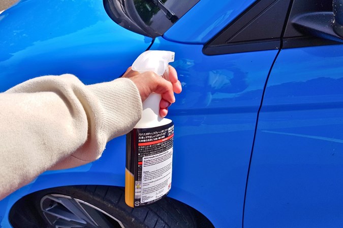 Soft99 Waterless Wash testing