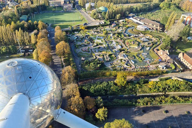 Ford Ranger Raptor long-term test review - view over Mini-Europe from the Atomium