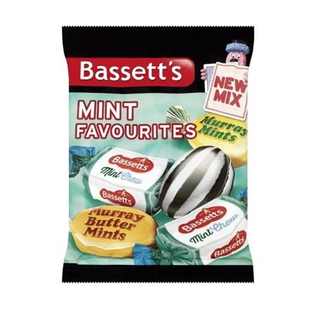 Maynards Bassetts Mint Favourites Sweets 
