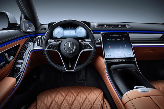 Mercedes-Benz S-Class (2020) interior image, dashboard