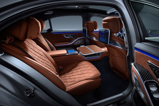 Mercedes-Benz S-Class (2020) interior image, rear seats