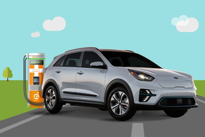 Best large electric car - Kia e-Niro